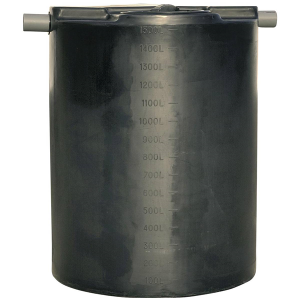 RESERVOIR CYLINDRIQUE DV 1500 LITRES + E/S D.101