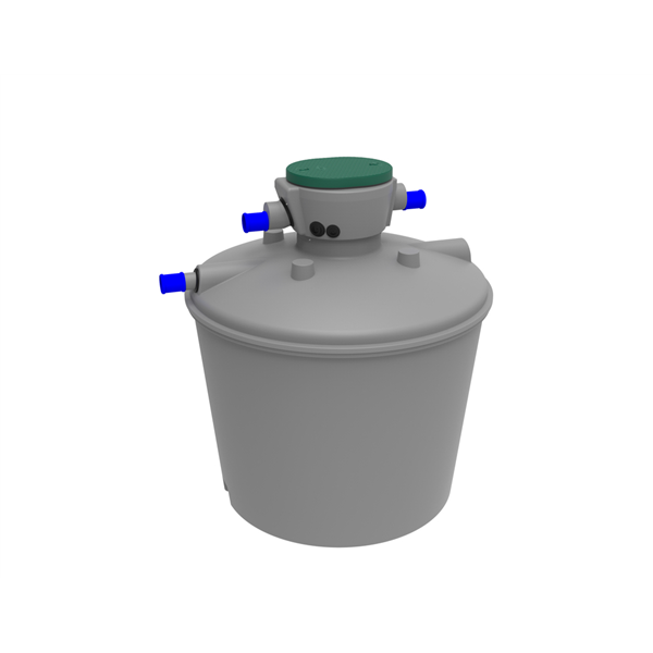 VERTIC'EAU PLUVIALE PE - 3 000 L