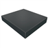 Chapeau de pilier plat Ôdemur Odepil en aluminium - gris anthracite - 40,0 CM x 40,0 CM