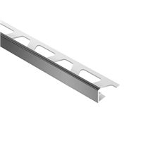 Baguette finition carrelage - protection et décoration des chants - Schlüter Schiene - Aluminium noir graphite mat - Haut. 11,0 MM x Long. 2,50 M