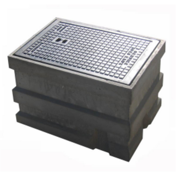 TAMPON FONTE 600X400 PLEIN 125KN
