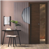 Système à galandage pour porte coulissante simple vantail - caisson à enduire - Scrignotech - porte de 204 cm x 83 cm - cloison finie 90 mm