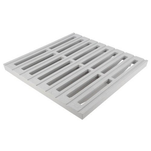 GRILLE DE SOL SANS CADRE 300 X 300 GRIS CLAIR