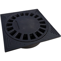 Siphon de cour fonte 200X200