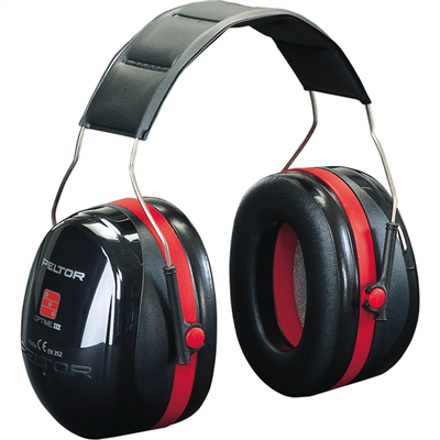 Casque anti-bruit Peltor Optime III avec serre tête - SNR35