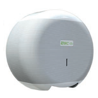 Distributeur de papier hygiènique - MiniJumbo - en plastique 100% recyclé - blanc