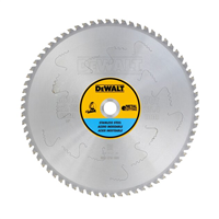 Lame de scie circulaire stationnaire 355x25.4mm 70 dents MTCG/acier inoxydable - Dewalt