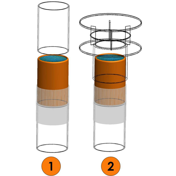 Cartouche anti-odeur