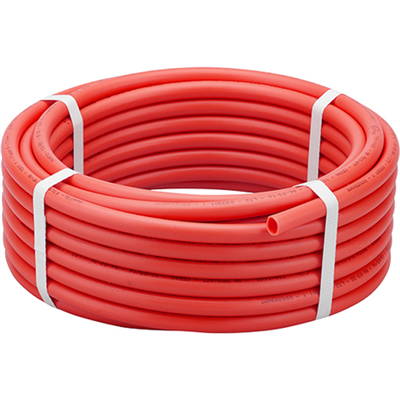 PER Tube nu rouge diamètre 12 chauffage et sanitaire couronne de 25m