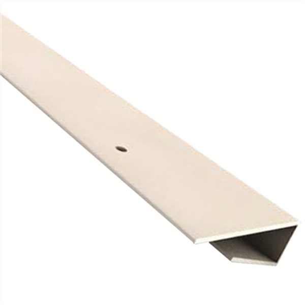 Profilé U PVC petite finition pour lambris SFP24 MEP blanc - 20x10 mm - L. 4 ml