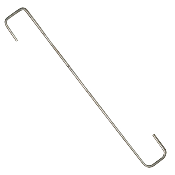 Crochet Canal en Inox CRCAN Edilians Long.160 MM - Boîte de 100 pièces