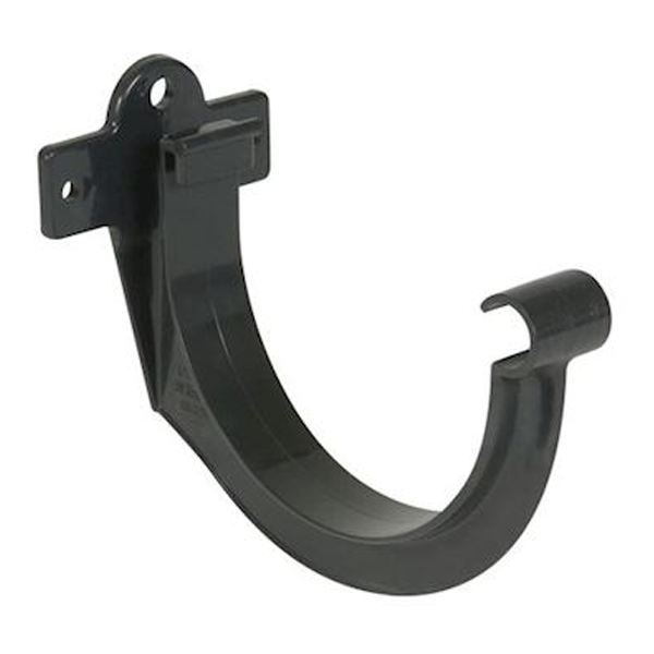 Crochet bandeau pour gouttière 1/2 ronde développé de 25 coloris anthracite