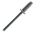 Rivet aveugle standard aluminium acier tête plate serrage de 18.0 à 21.0 mm diamètre 4.8 mm longueur 25 mm - boîte de 250