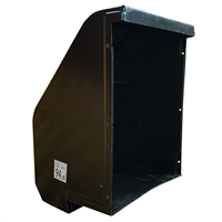 Capot pour moteur de bétonnière Obra 160 litres - 31,5 x 27,5 x 45 cm - Noir