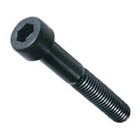 Vis à métaux à tête cylindrique - filetage partiel - six pans creux - acier brut 8.8 - M5 x 70 mm - boîte de 100