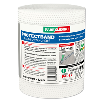 Bande d'étanchéité sous carrelage - Protectband Parexlanko - 0,12 M x 10 M