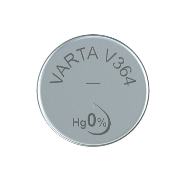 Pile bouton Varta V364 / SR60 Oxyde d'argent 1.55 V - Pile de montre