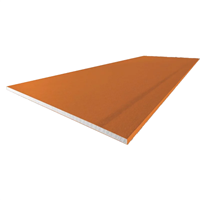 Plaque de plâtre hydrofuge - Prégywab BA13 - 2,60 M x 1,20 M - ép. 12,5 MM