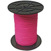 Tresse polypropylène rose fluo 8 fuseaux traitée anti-UV résistance 45 kg 2 mm x 200 ml