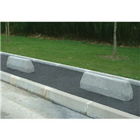 BORNE DEFENSE BETON GRIS