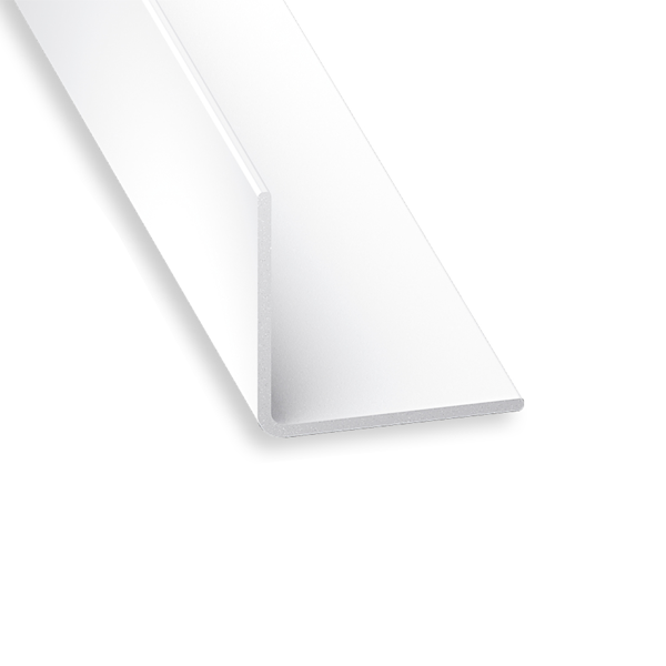 Cornière de finition et décoration PVC blanc