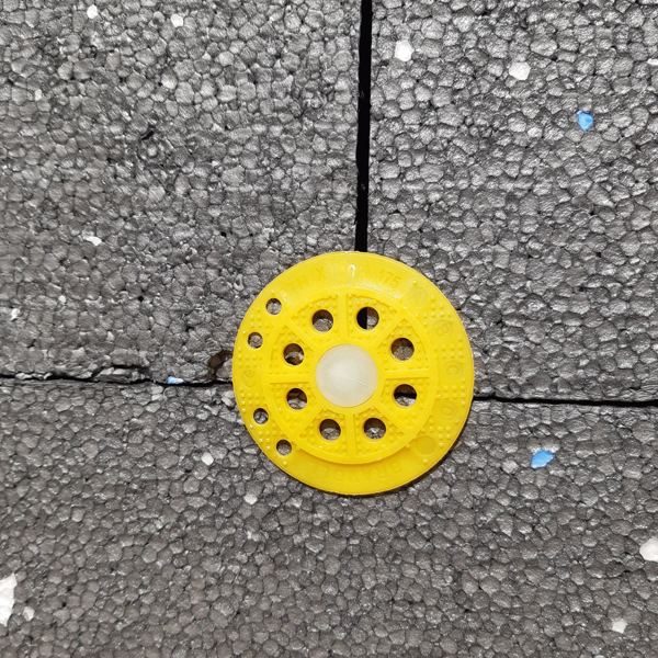 Cheville avec clou à frapper PTH X Spit - PSE et laine minérale - 8 x 155 mm - Boîte de 200