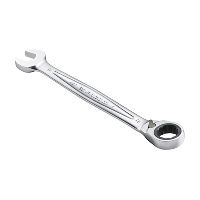 Clé mixte à cliquet Facom ultra grip - Diamètre 6 mm - Anti-ripage - Inclinaison 15°