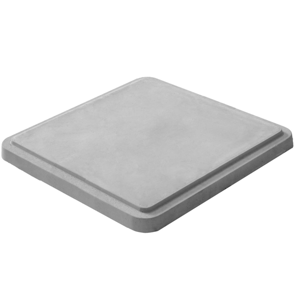 Couvercle à emboîtement RC50 pour regard d'eaux pluviales RM50 - béton classe  - 59 x 59 x 5 CM