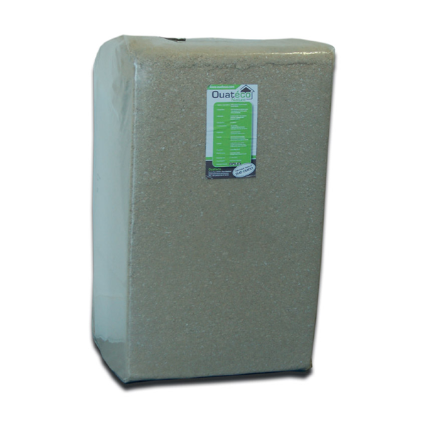 Ouate de cellulose Ouatéco Nature - isolant écologique - sac de 14 kg