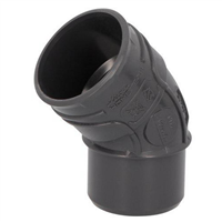 Coude HOMETECH®, Ø 40 mm, mâle-femelle à 45°, à coller