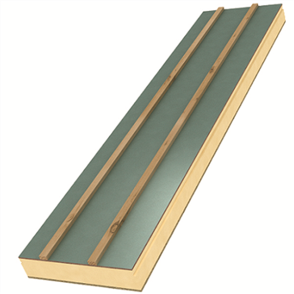 Panneau sandwich USYSTEM Roof SW EASY AIRTIGHT GYP WB / 0,6 Mx3 M R 6 m².K/W - Ép. 130 MM