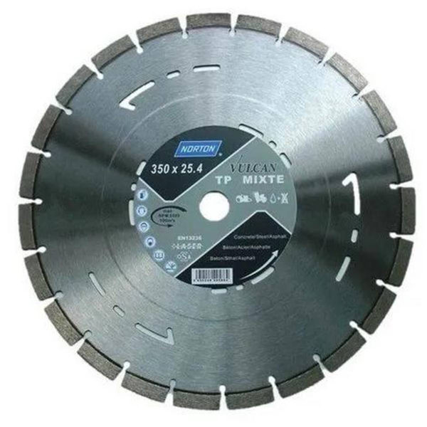 Disque diamant VULCAN TP BETON - 300x20mm Norton Vulcan