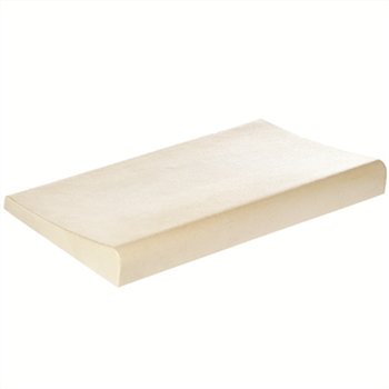 Margelle pierre reconstituée ESPACE droite galbée - Lubéron - 35 CMx50 CM Ép.27 - 57 MM