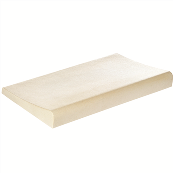 Margelle pierre reconstituée ESPACE droite galbée - Lubéron - 35 CMx50 CM Ép.27 - 57 MM