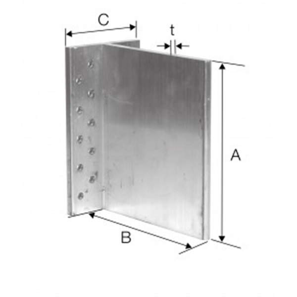 Étrier en âme aluminium Simpson BTALU1200