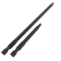 Embouts de vissage carrés N°2 à pointes magnétiques - 76 mm (3") et 152 mm (6") - lot de 2