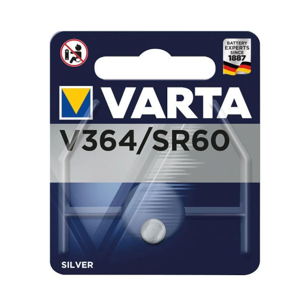 Pile bouton Varta V364 / SR60 Oxyde d'argent 1.55 V - Pile de montre