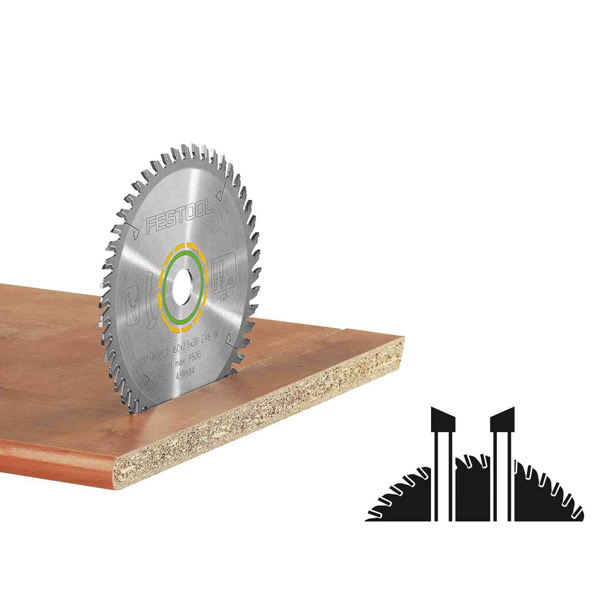 Lame de scie circulaire bois Festool Wood Fine Cut HW 216x2,3x30 mm 48 dents