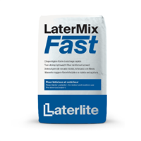 Chape légère fibrée à séchage rapide - Latermix Fast - intérieur et extérieur - sac de 16,0 LTR