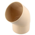 COUDE ESTHETIQUE (INT TUBE) MF45' D.80 SABLE