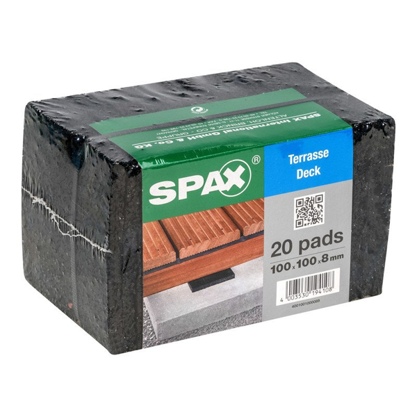 Foret étagé Spax pour le pré-perçage de lame de terrase bois - 2 niveaux de  perçage 4.1 et 6.5 mm 5009409873005