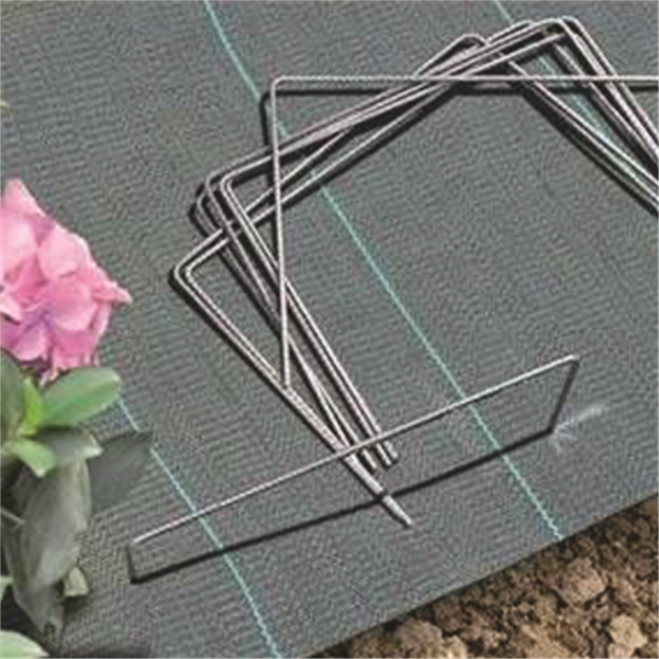 Agrafe métallique pour toile de paillage GEO-PAILLIS - 200x200x200 mm - 100 pièces