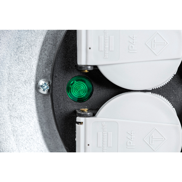 Enrouleur électrique Brennenstuhl Silver-33 - câble de 33,0 M H07RN-F 3G2,5 avec 4 prises IP44