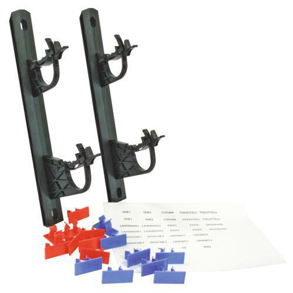 Kit supports universels pour collecteur de distribution