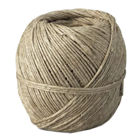 Ficelle écru en lin spéciale charcuterie - 2.0/2 - 100 gr - 90 mètres