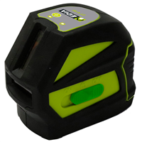 Niveau laser vert 2 plans pendulaire Edia V-40 à pile avec coffret, mini-tépied et accessoires - portée de 40 m