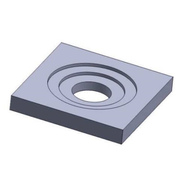 REH.SS CADRE CARRE BAC 37/12/5CM