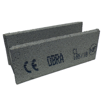 Bloc béton linteau à emboitement 500x200x200 mm OBRA