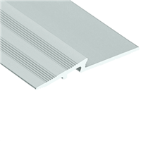 Mini rampe percée pour sols LVT - Alu incolore - hauteur 5 mm longueur 2.70 m