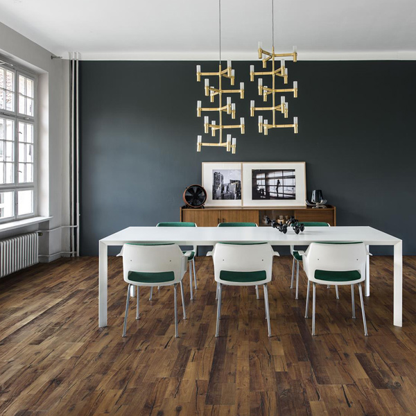 Parquet contrecollé 3 plis en chêne - Da Capo Collection - 190 MM x 1900,0 MM - ép. 15,00 MM - modèle Domo